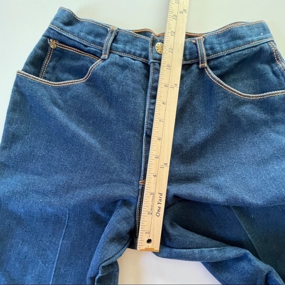 GITANO Dark Blue HIgh Rise Mom Jeans 12 - Picture 8 of 13